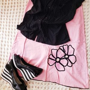 HeartSoul a-line skirt with flower decoration